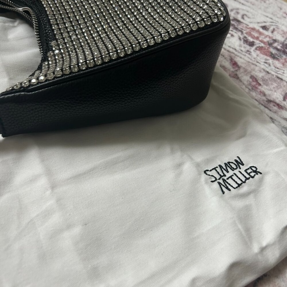 Simon Miller Snap Crystal Leather Shoulder Bag - Picture 8 of 10